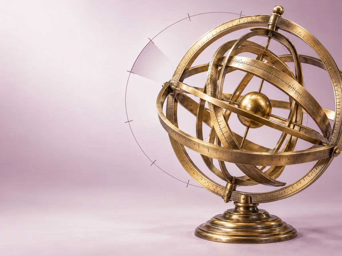 Brass instruments marking the long cycles of time